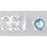 Czech Fire-Polish 6 x 3mm - Rondelle Crystal AB (50pcs)