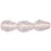 Czech Fire-Polish 7 x 5mm - Teardrop Milky Amethyst (25pcs)