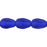 Czech Fire-Polish 7 x 5mm - Teardrop Matte - Cobalt (25pcs)