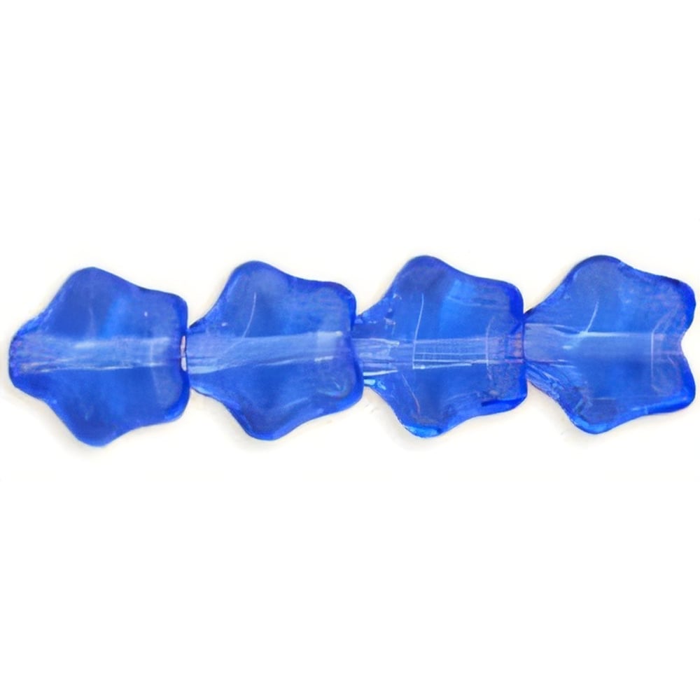 Czech Stars 6mm Sapphire (50pcs)
