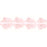 Czech Stars 6mm Rosaline (50pcs)