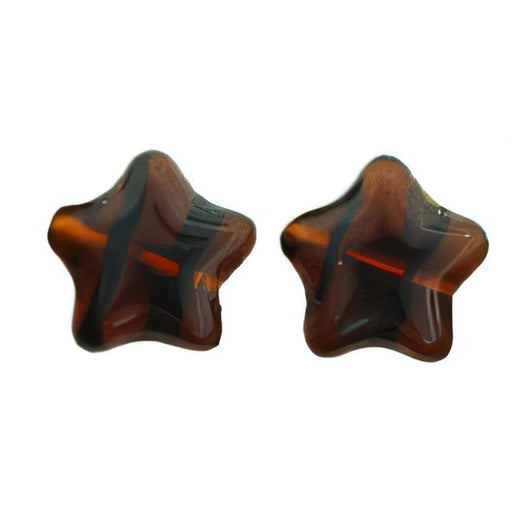 Czech Stars 12mm: Tortoise (25pcs)
