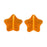 Czech Stars 12mm Matte - Topaz (25pcs)