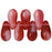 Czech Tear Drops 10 x 5mm: Pearl/Fuchsia (50pcs)
