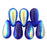 Czech Tear Drops 10 x 5mm Cobalt AB (50pcs)