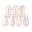 Czech Tear Drops 10 x 5mm Rosaline AB (50pcs)