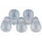 Czech Tear Drops 6 x 4mm Luster - Transparent Blue