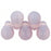 Czech Tear Drops 6 x 4mm Milky Lt Amethyst