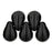 Czech Tear Drops 6 x 4mm Jet