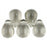 Czech Tear Drops 6 x 4mm Black Diamond