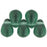 Czech Tear Drops 6 x 4mm Prairie Green