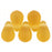 Czech Tear Drops 6 x 4mm Matte - Med Topaz