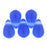 Czech Tear Drops 6 x 4mm Matte - Sapphire