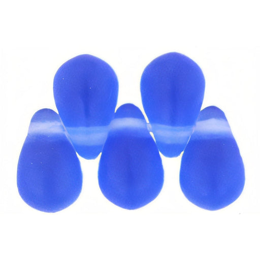 Czech Tear Drops 6 x 4mm Matte - Sapphire