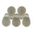 Czech Tear Drops 6 x 4mm Matte - Black Diamond