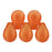 Czech Tear Drops 6 x 4mm Sueded Gold Hyacinth