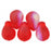 Czech Tear Drops 6 x 4mm Matte - Siam Ruby AB
