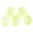 Czech Lg. Tear Drops 8 x 6mm Matte - Jonquil AB (50pcs)