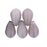 Czech Lg. Tear Drops 9 x 6mm Milky Amethyst (50pcs)