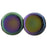 Czech Dime Beads 8 x 3mm Iris - Purple (25pcs)
