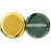 Czech Dime Beads 8 x 3mm Gold 1/2 (25pcs)