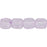 Czech Cube 4/4mm Translucent Digital Lavender (100pcs)
