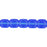Czech Cubes - 7 x 5mm Sapphire (50pcs)