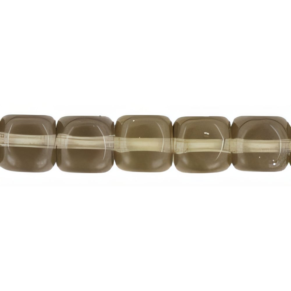 Czech Cubes - 7 x 5mm Black Diamond (50pcs)