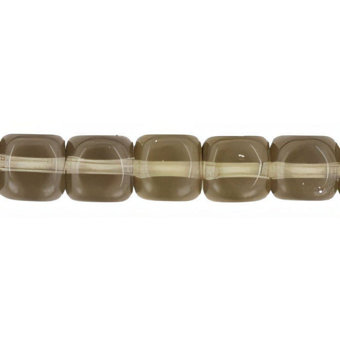 Czech Cubes - 7 x 5mm Black Diamond (50pcs)
