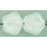 Czech Flowers 10 x 10mm Matte - Crystal AB (25pcs)