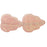 Czech Leaves 10 x 8mm Vertical Hole Aqua Glow - Milky Pink (25pcs)