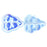 Czech Leaves 10 x 8mm Vertical Hole Alexandrite AB (25pcs)