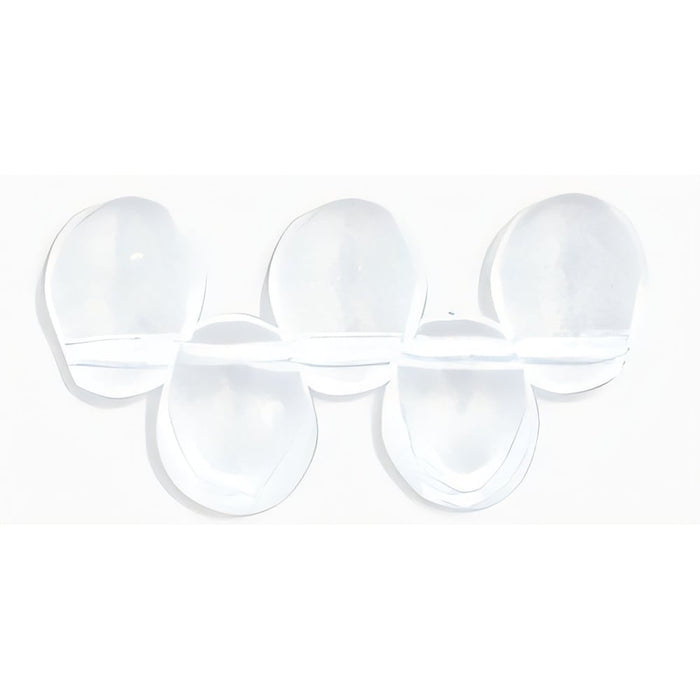 Czech Petals 8 x 6mm Crystal (50pcs)