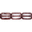 Czech Polished Rectangles 12 x 8mm Crystal - Cocoa Picasso (24pcs)