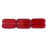 Czech Polished Rectangles 12 x 8mm Fuchsia (24pcs)