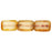 Czech Polished Rectangles 12 x 8mm Milky White - Picasso (24pcs)
