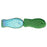 Czech Fish 14 x 7mm Matte - Opaque Green AB (25pcs)