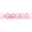 Czech Baby Bell Flowers 6 x 4mm Strawberries and Creme (50pcs)
