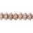 Czech Baby Bell Flowers 6 x 4mm Luster - Opaque Beige (50pcs)