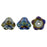 Czech Bell Flowers 8 x 6mm Iris - Blue (25pcs)