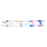 Czech Long Tubes 14 x 4mm Luster - Crystal Color (25pcs)