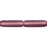Czech Long Tubes 14 x 4mm Matte - Med Amethyst (25pcs)