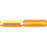 Czech Long Tubes 14 x 4mm Topaz AB (25pcs)