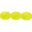 Czech Twisted Flat Ovals 12 x 9mm Chartreuse (25pcs)