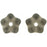 Czech Large Flower Spacer 7mm Black Diamond (50pcs)