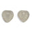 Czech Heart Leaves 10 x 10mm Black Diamond (50pcs)