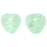 Czech Heart Leaves 10 x 10mm Peridot (50pcs)