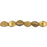 Czech Pinch Beads 5 x 3mm ColorTrends: Saturated Metallic Ceylon Yellow (50pcs)