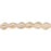 Czech Pinch Beads 5 x 3mm Lt Smoky Topaz (50pcs)