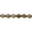 Czech Pinch Beads 5 x 3mm Iris - Brown (50pcs)